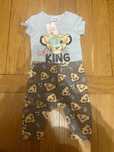 Disney baby 62 komplet zestaw król lew lion king little king pepco
