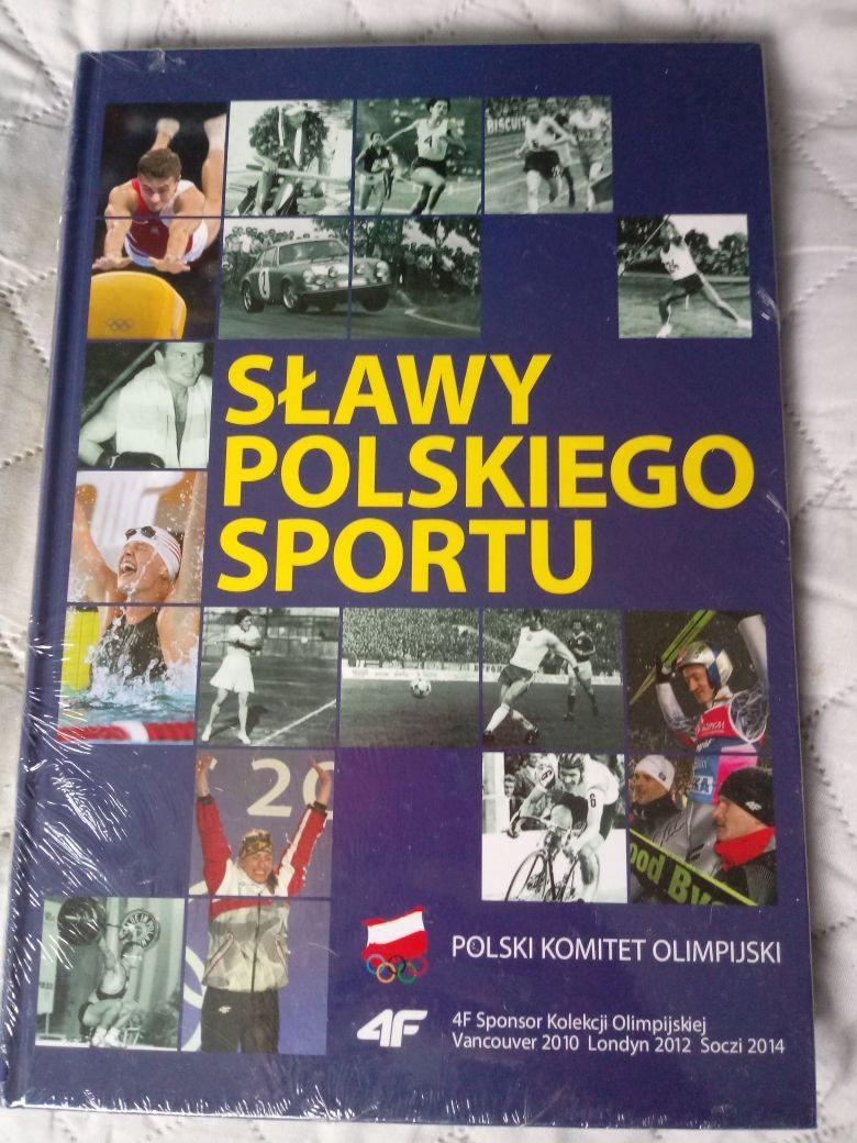 Książka nowa Sławy polskiego sportu.