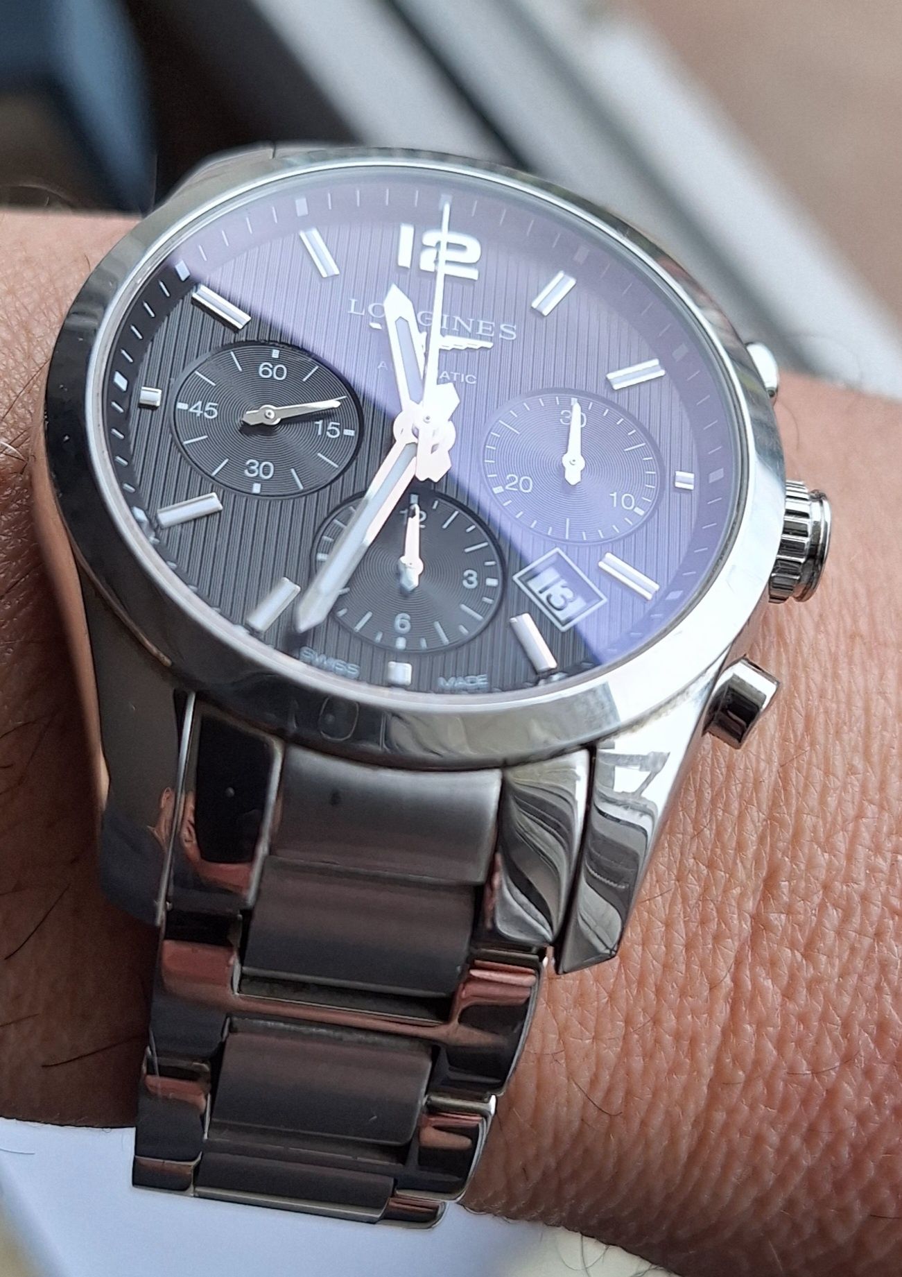 Zegarek Longines Conguest classic automatic chronograph