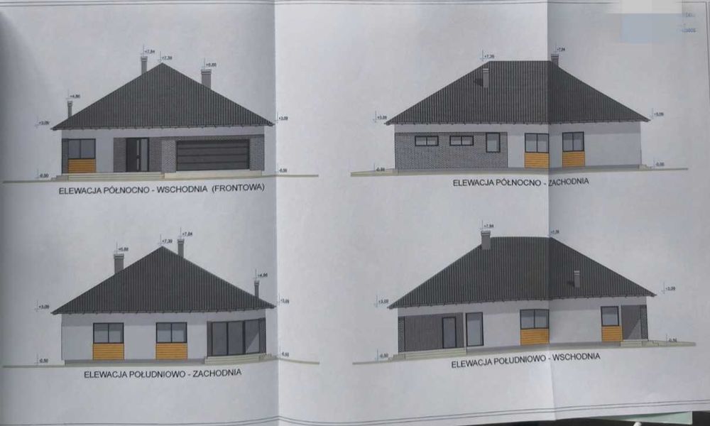 Działka13a z fundamentem