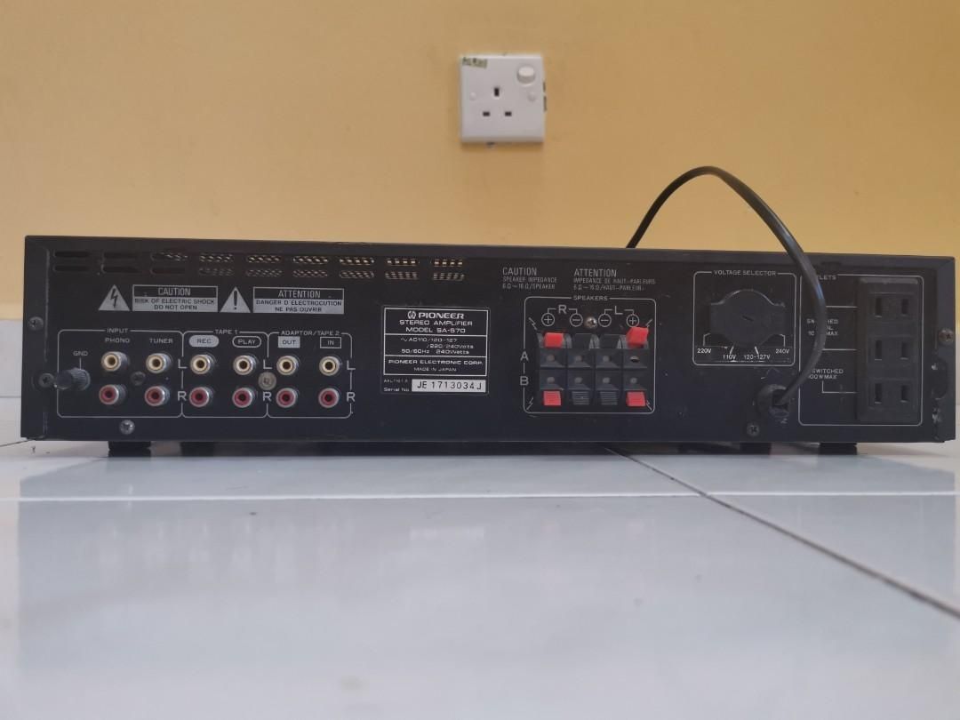 Amplificador pioneer sa-570