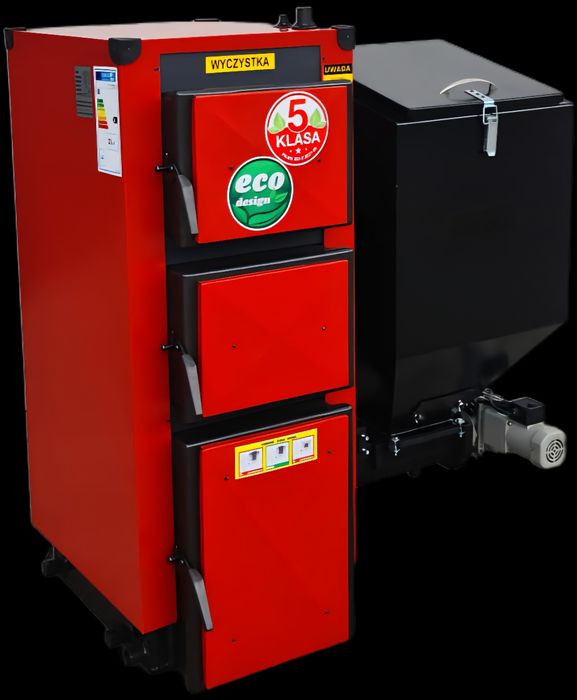 --> KOCIOŁ na ekogroszek 15kw 140m2 PIEC z podajnikiem 5 klasa