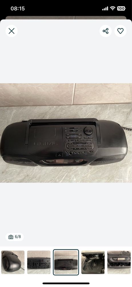 Panasonic RX-DT 55. Магнітола