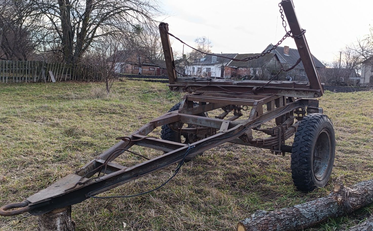 Причіп розпуск лісовоз