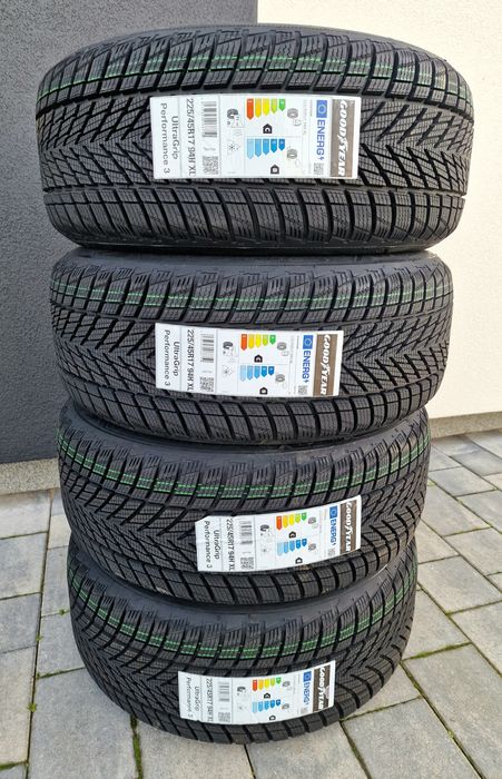 NOWE opony zimowe GOODYEAR ULTRAGRIP PERFORMANCE 3 225/45/17 94H rant