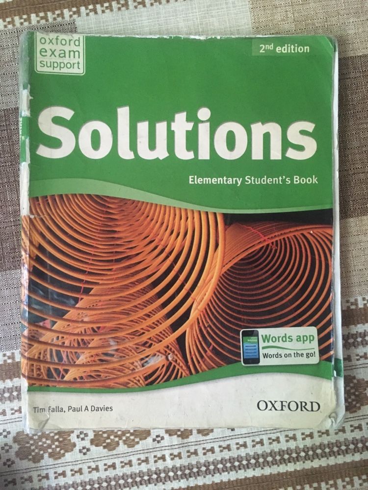 Solutions elementary Student’s Book 2nd edition ukraine