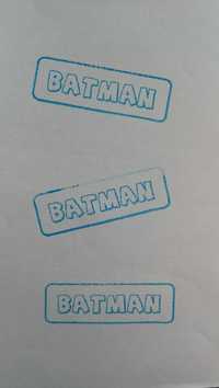 Pieczątka z napisem Batman