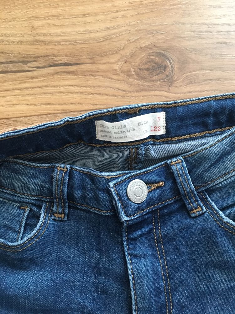 Spodnie jeans Zara rozmiar 122