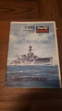 Mały Modelarz 1-2/92 - lekki krążownik ORP "Conrad"