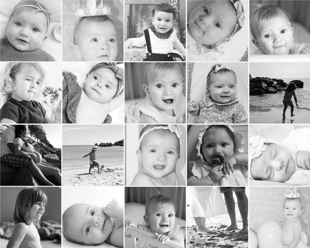 Fotografías de recém-nascido/ bebé/ família/aniversário/ e outros