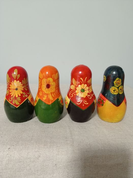 Матрёшки неразборные. Винтаж