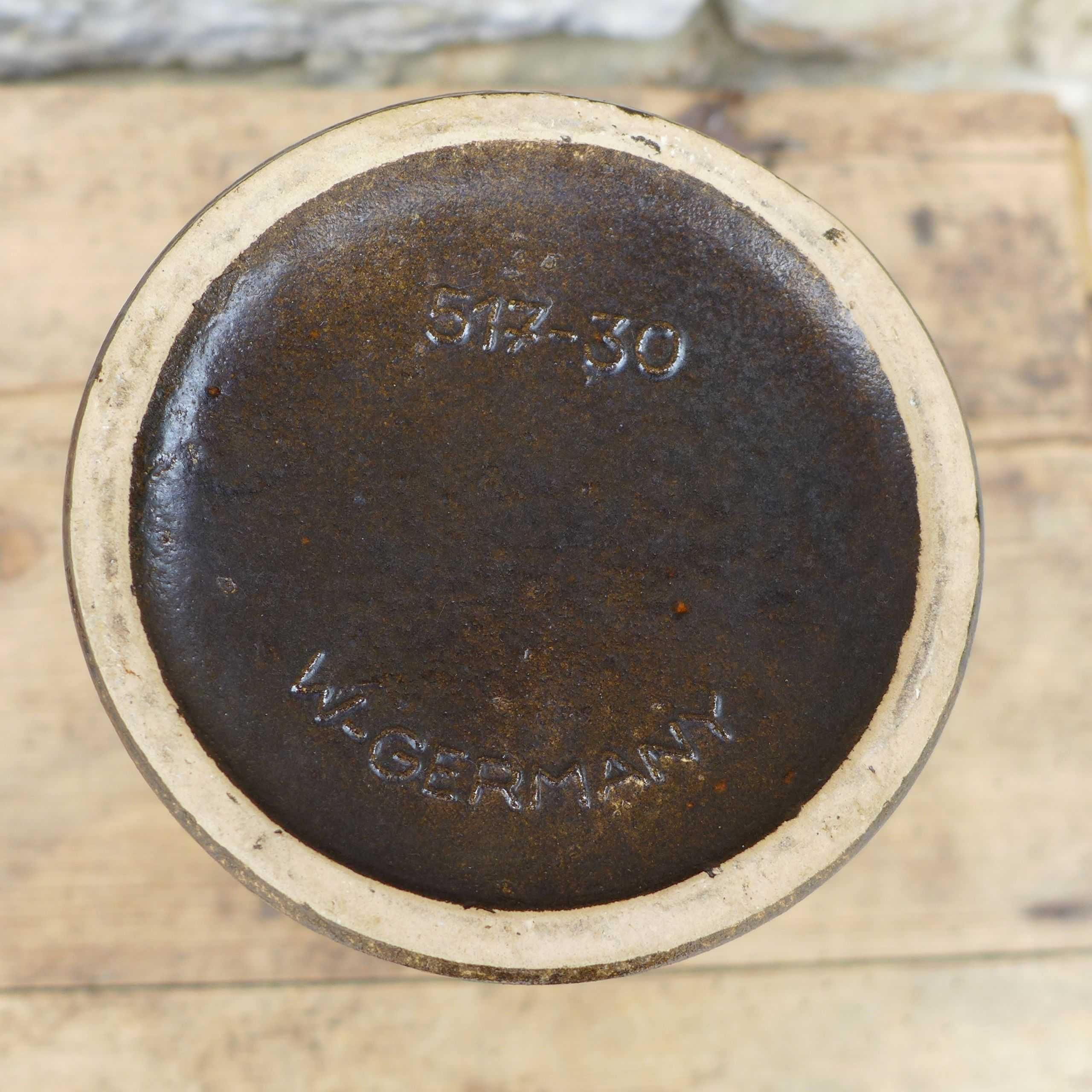 Wazon Scheurich model 517-30 Lata 70 West Germany Fat Lava