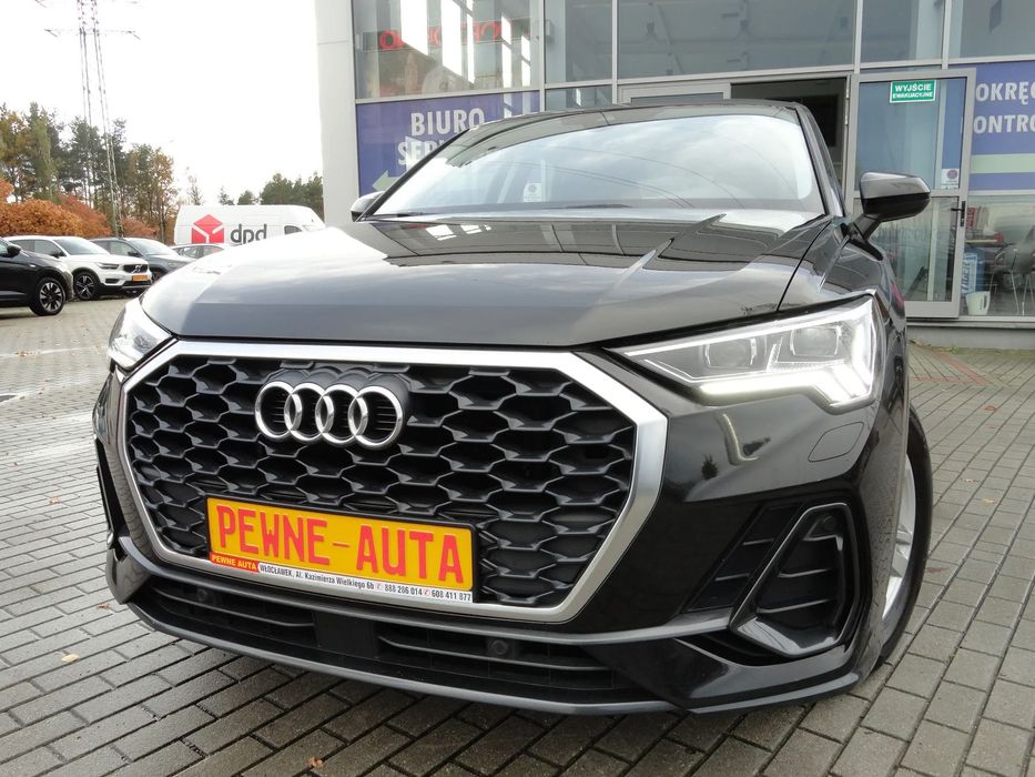 Audi Q3 Sportback Navi Full Led Alu 17 Automat Digital Serwis 2020