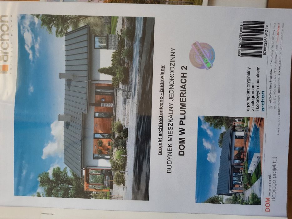 Projekt  budowlany Dom w plumeriach