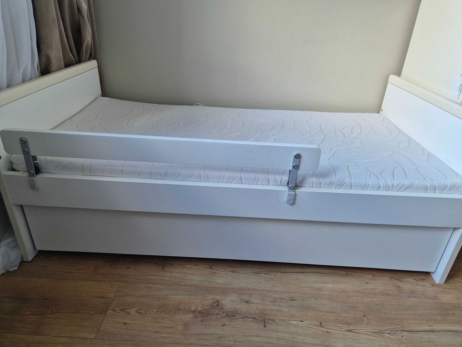 Łóżeczko łóżko 2w1 z szufladą young 140x70