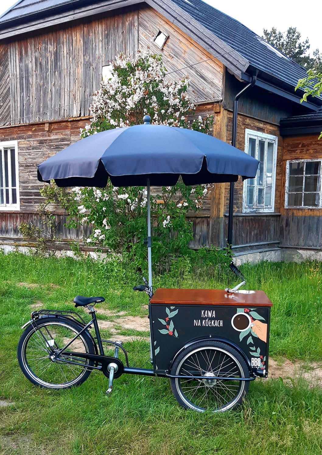 Riksza do kawy, rower gastronomiczny, "kawa na kołach"