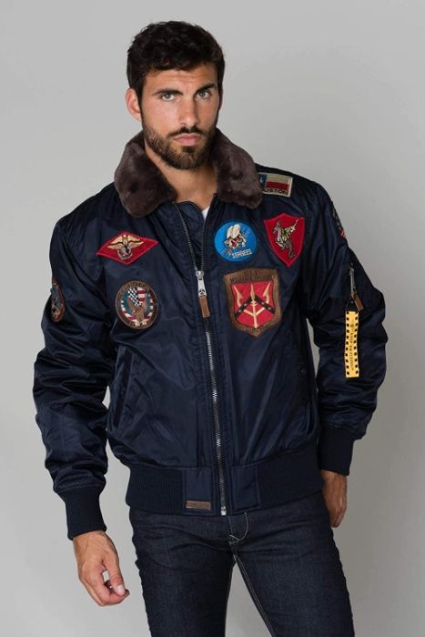 Куртка пілот Top Gun (Топ Ган) B-15, USA, не Alpha Industries