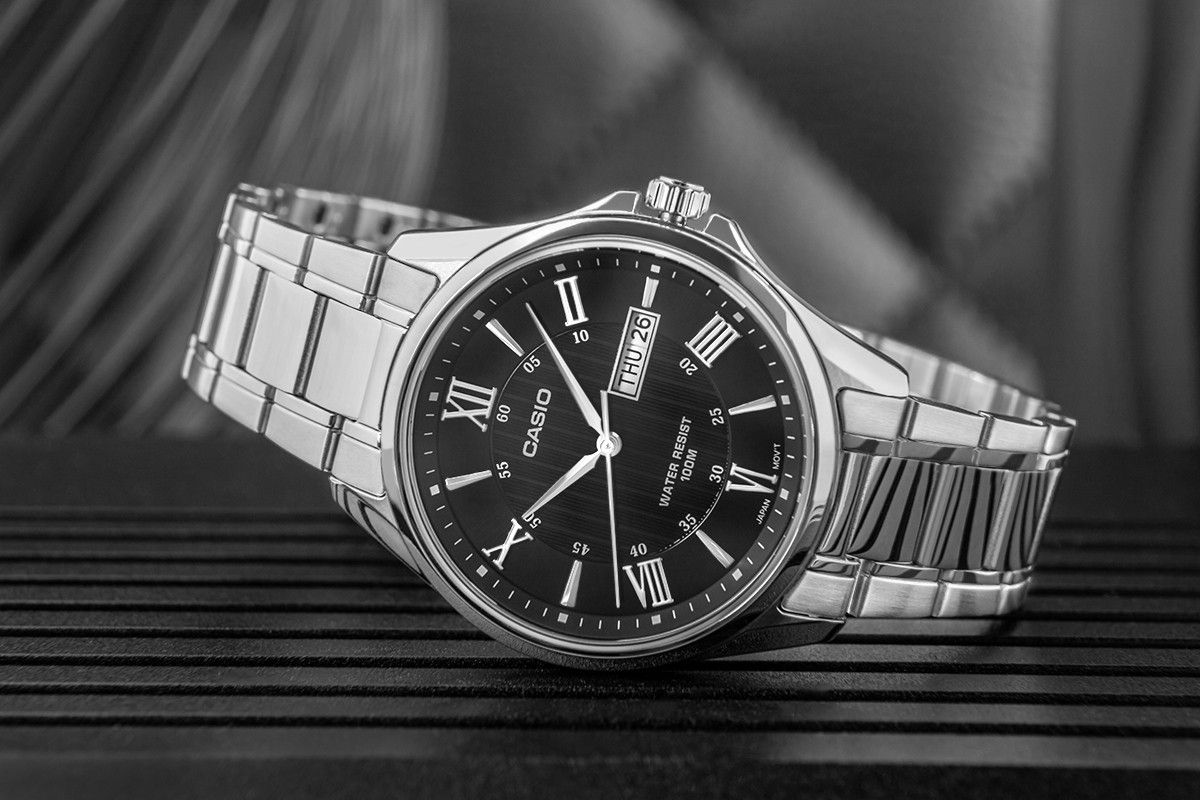 zegarek męski casio mtp-1384d-1avdf + box