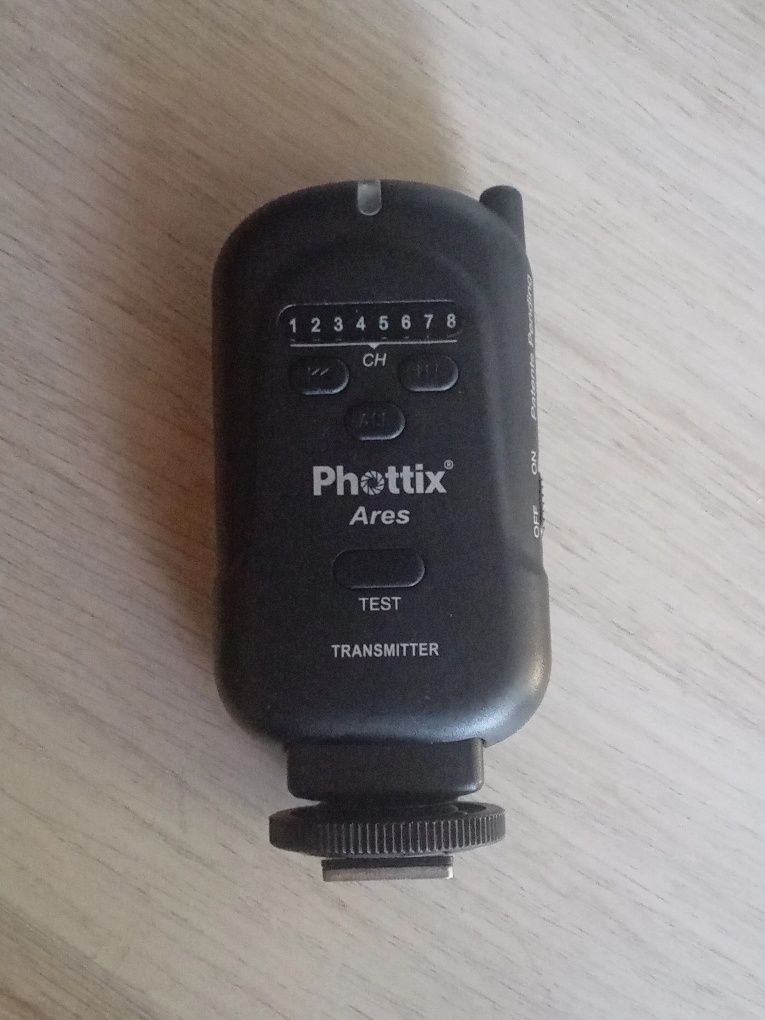 Disparador de flash Kit Phottix Ares – Transmissor + Receptor