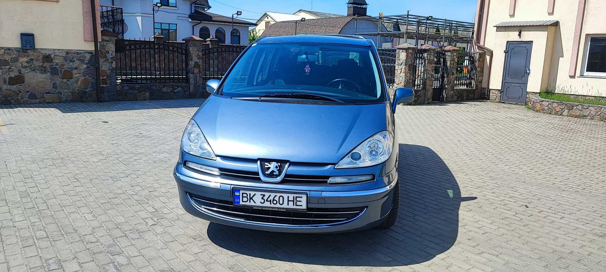 Peugeot 807. 2.0HDI Дизель, 8 місць.