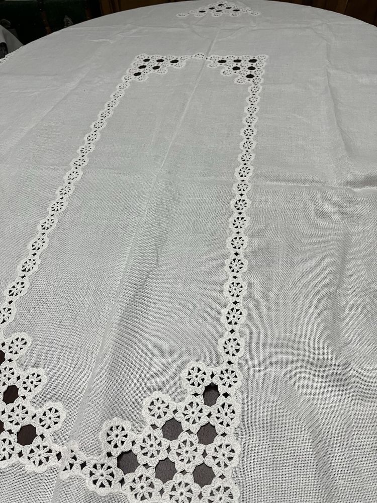 Toalha com renda 2.56cm