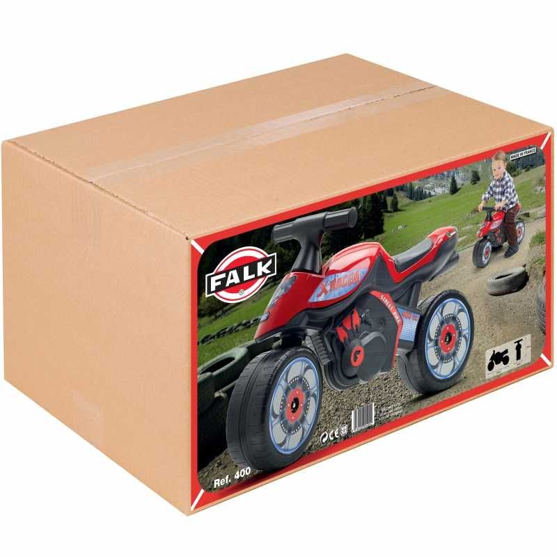 FALK Jeździk Racing Czerwony Szerokie Koła 1+