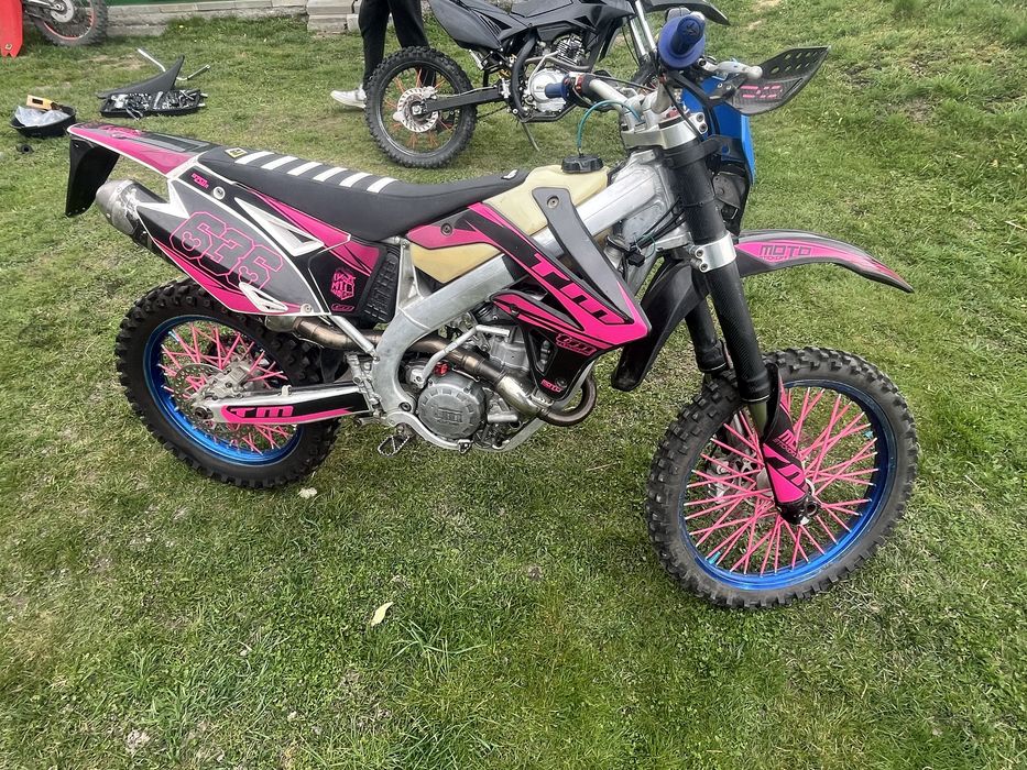 TM RACING en 250fi papiery enduro cross ktm rejestracja