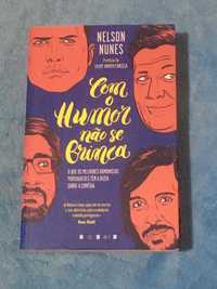 Livro: Com o Humor Não se Brinca, de Nelson Nunes