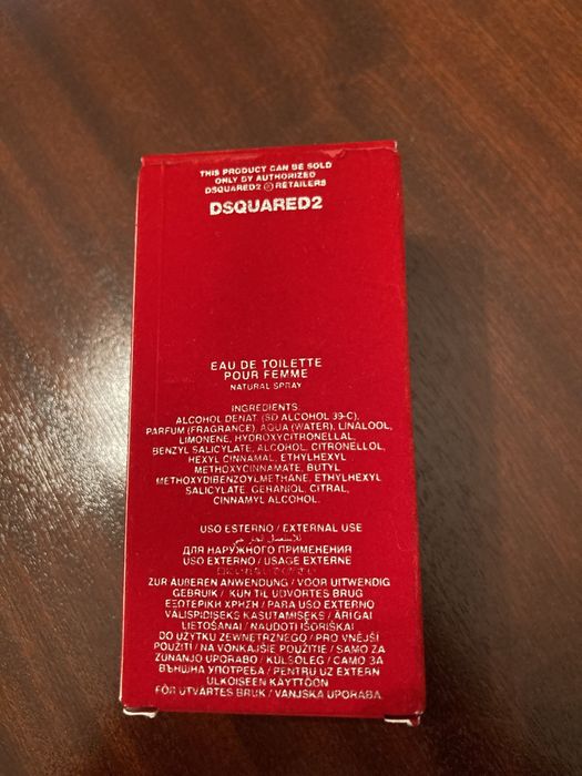 Perfume Red Wood DSQUARED2