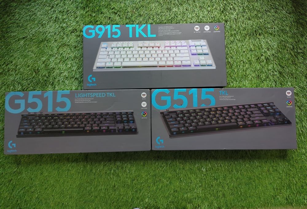 Logitech g515 tkl, g915 tkl бездротові і дротові