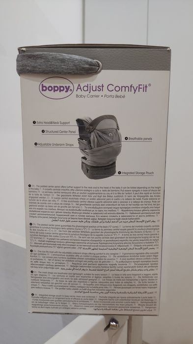 Marsúpio Kanguru Bebé Chicco Boppy Adjust ComfyFit 0-15kg