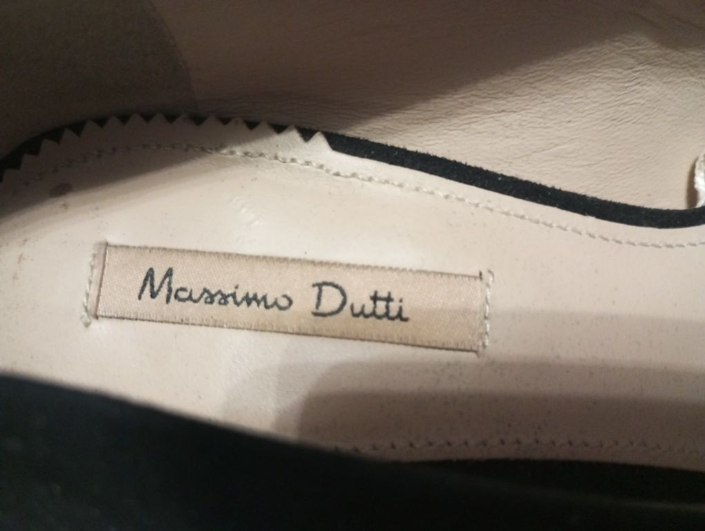 Massimo Dutti,туфлі,мешти,38,фирменние, оригінали