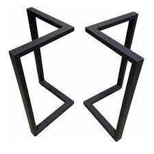 Trabalhos serralharia - Pés em ferro para mobiliário, portões etc.