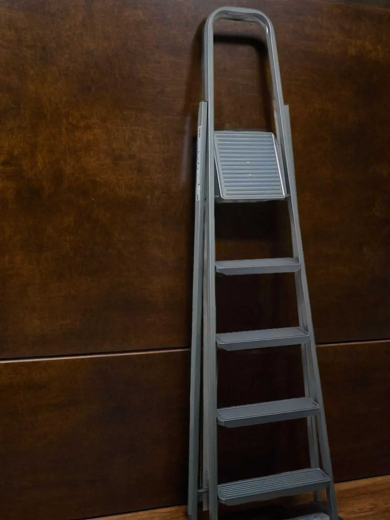 Металева драбина стрем'янка на 5 сходинок Стальная лестница 5 ступенек
