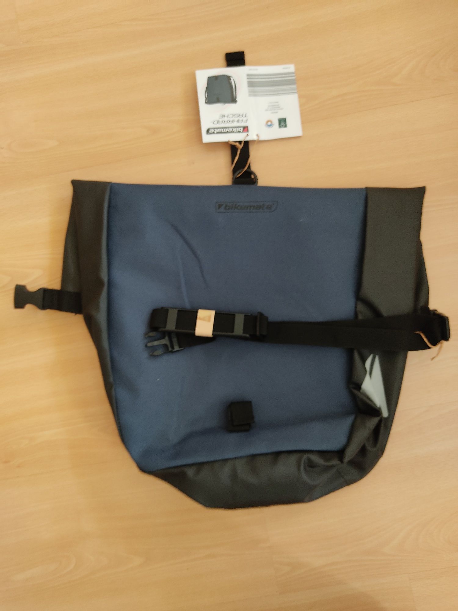 Torba na rower + worek przeciwdeszczowy wbudowany