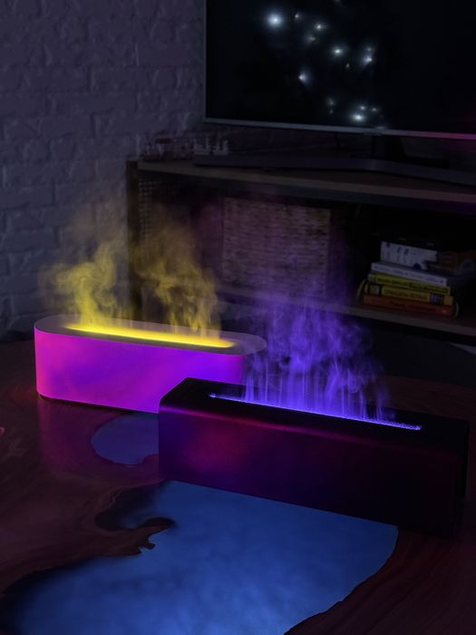 Зволожувач повітря з ефектом вогню, увлажнитель с эфектом огня