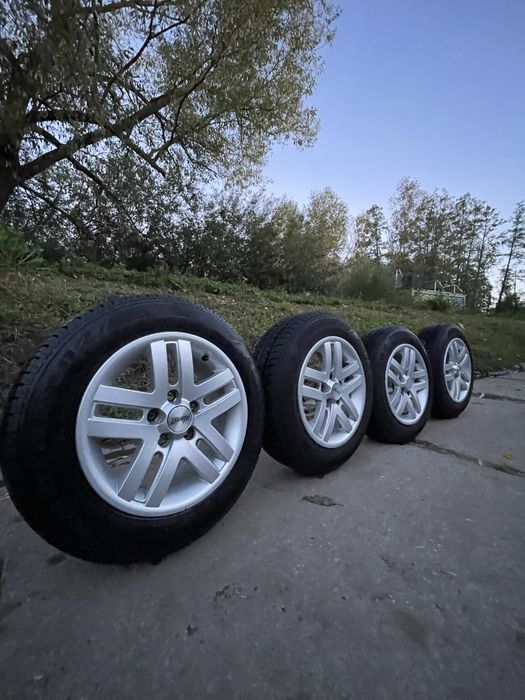 4 Koła Alufelgi 14’ Opony Volkswagen Fox Polo Ibiza 14' Et 43