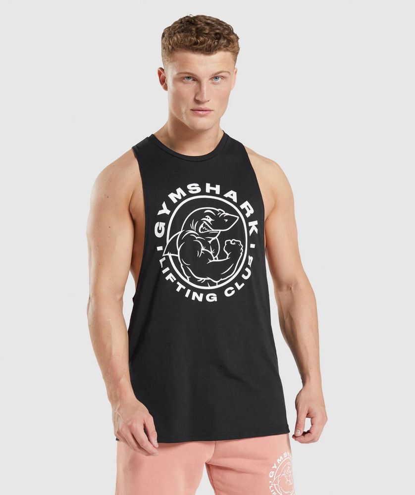 Чоловіча майка Gymshark Legacy Drop Arm Tank оригінал !