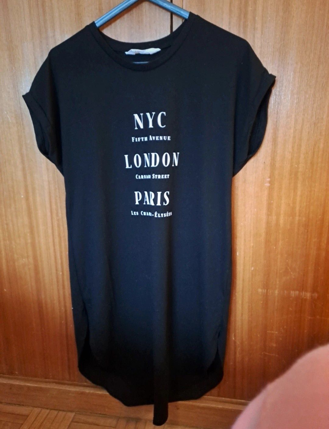 Tshirt preta longa