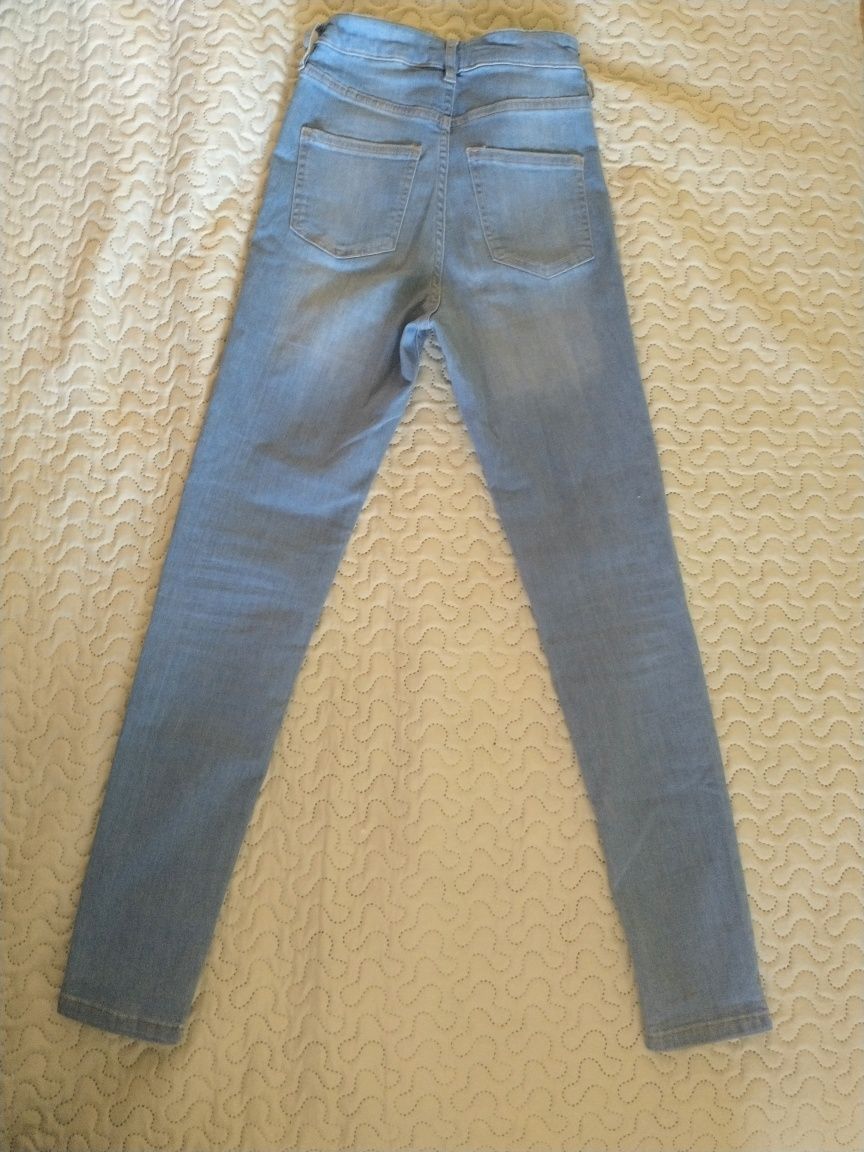 Spodnie jeans 34