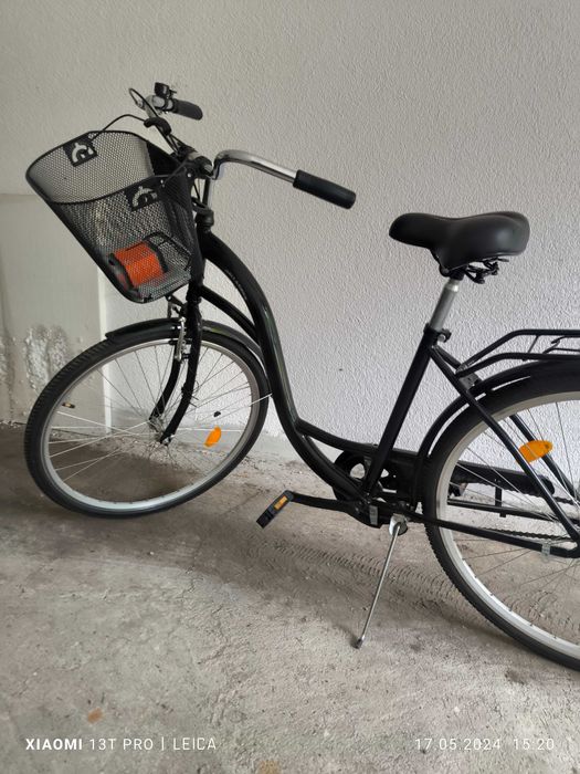 Rower miejski Dallas Bike Universal rama 18 cali koło 28 " czarny