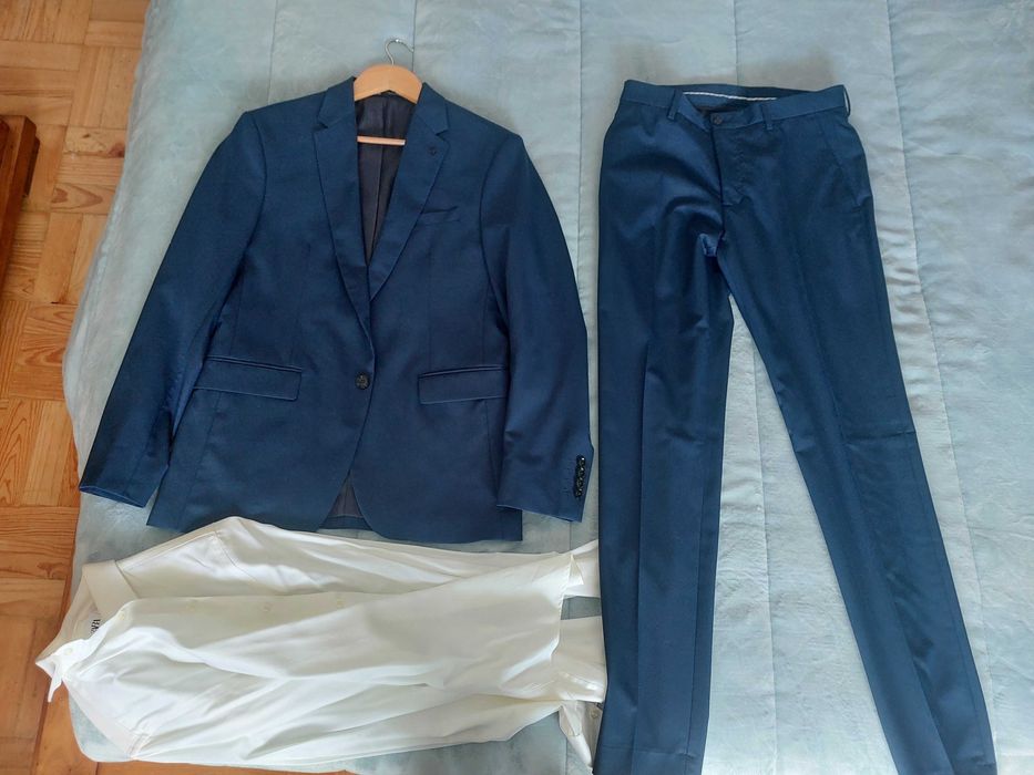 Fato Azul Marinho Completo