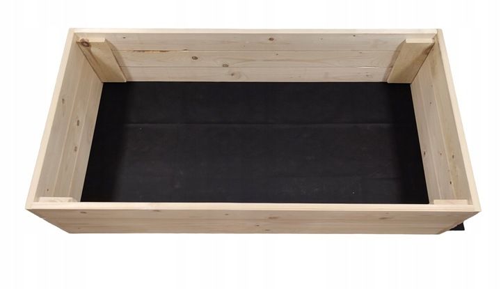Warzywniak Skrzynia Na Warzywa Zielnik 80x120 Inspekt Wysoki + Agrowłó