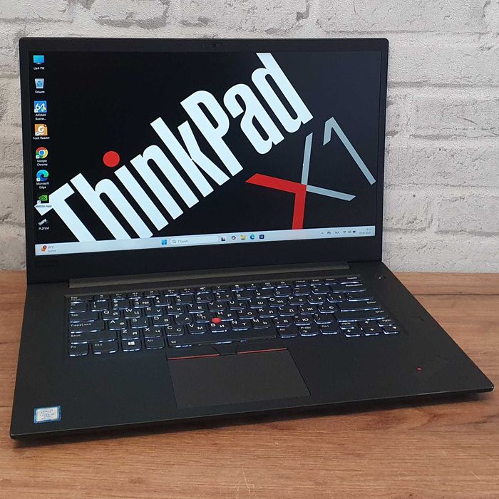 Игровой Lenovo X1 • i5-8400H•GTX 1050 Ti• 256гб SSD• 16ОЗУ • Гарантія