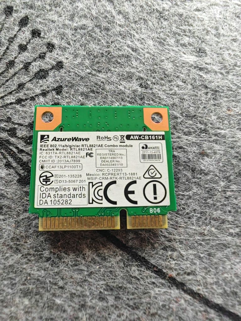 Karta sieciowa dwuzakresowa Realtek RTL8821 AW-CB161H Wifi karta