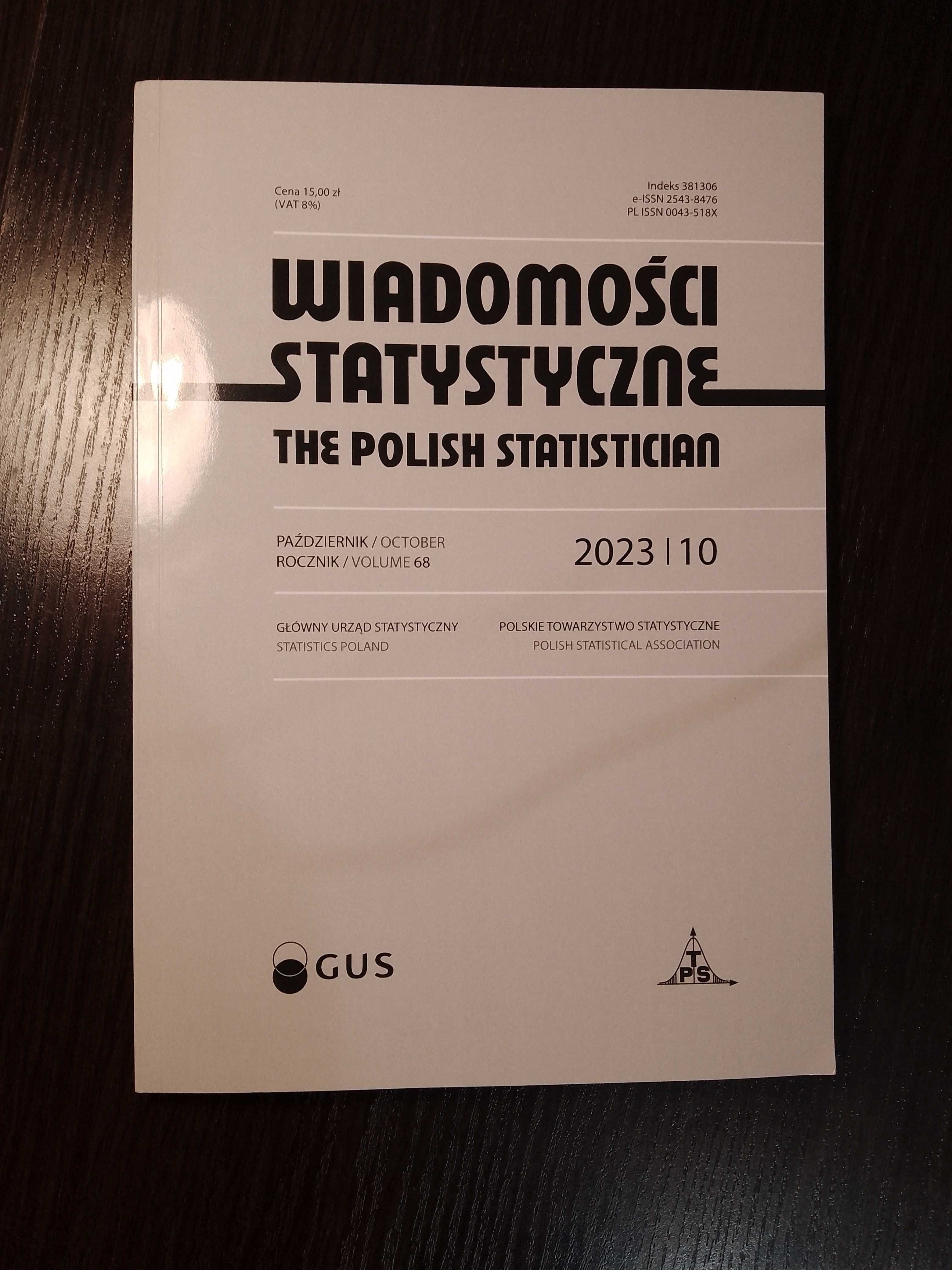 Wiadomości Statystyczne 2023/10 - The Polish Statistical - Miesięcznik