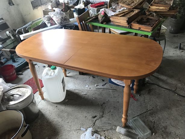stół fornirowany rozkładany 160x80 / 200x80