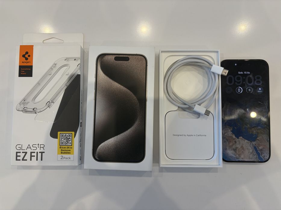 Iphone 15 Pro, Natural Titanium 128 GB