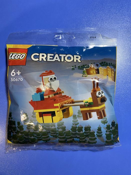 Конструктор Lego Creator «Поїздка на санчатах Санти»