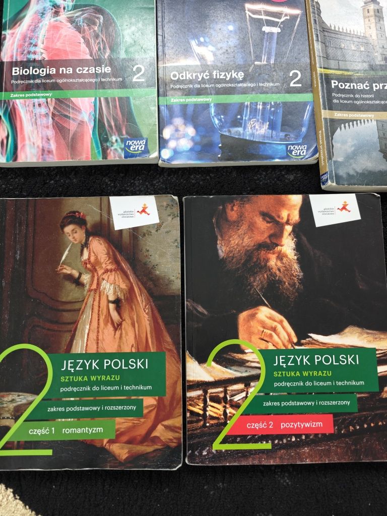 Podręczniki do klasy 2 LO (zestaw lub pojedyncze pozycje)